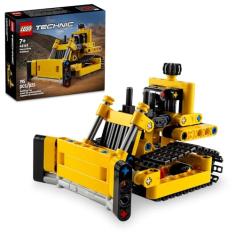 LEGO Set Technic 42163 Bulldozer Pesado 195 peças