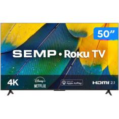 Smart Tv 50 4K Uhd Led Semp Rk8600 Wi-Fi - 3 Hdmi 1 Usb