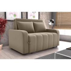 Sofá Cama Amora Masserati Cappuccino E400 - Matrix