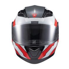 Capacete Texx Escamot Gladiator V3 Reisen Verm Branc 56 F016
