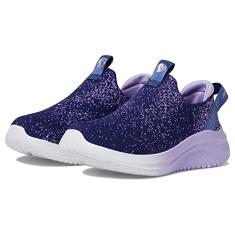 Skechers Tênis infantil unissex Ultra Flex 3.0-All Things P, Azul-marinho/lavanda, 17