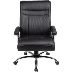 Cadeira Presidente para Escritório com Mola Ensacada Preto - Design Of