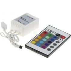 kit 10 Controlador Controle Fita Led Rgb 5050 3528 Atacado