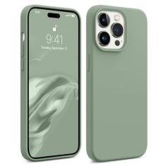 AOTESIER Capa à prova de choque projetada para iPhone 14 Pro Max, [silicone de grau alimentício] [proteção militar contra quedas] com forro antiarranhões capa protetora para celular para 14 ProMax, 17