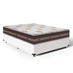 Cama Box Viúva + Colchão de molas - Anjos - Classic Superlastic 128cm 