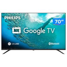 Smart TV 70" Philips 4K UHD DLED 70PUG7019/78 Google TV Quad Core Goog