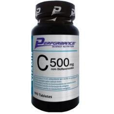 Vitamina C 500 Mg E Bioflavanóides 0,6 Mg Performance Nutrition 100 Ta