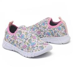 Tênis Beanna Calçados Infantil Escolar Feminino-Feminino