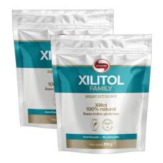 Kit 2X: Xilitol Family Vitafor 300g