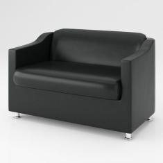 Sofá Namoradeira Tilla Confortável material sintético  Balaqui Decor -