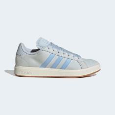 Tênis Adidas Grand Court Base Suede Feminino-Feminino