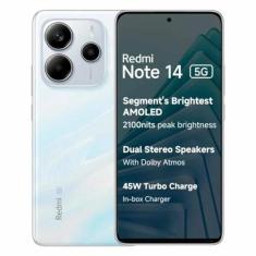 Smartphone Xiaomi Redmi Note 14 5G 256GB 8GB RAM Dual SIM Tela 6.67 - 