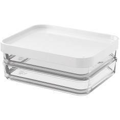 Pote Para Frios Pote Mantimentos Com Tampa Duplo Vedação Para Cozinha Branco