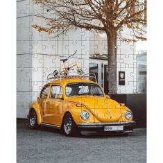 Quebra-Cabeça Cognitivo Reabilitação Idosos Fusca 60 Peças