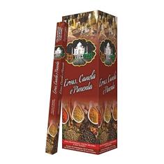 Incenso Taj Mahal Ervas Canela e Pimenta