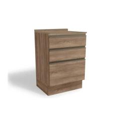 Gabinete de Cozinha Modulado Balcão Maxxi G743 3 Gavetas c/Tampo 60cm 