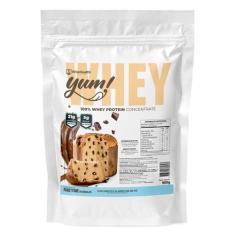 yum! Whey Protein Concentrado - WiseHealth, 900g, Panettone de chocola