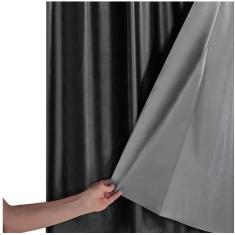 Cortina Blackout 400X280 Colecao Nova  Admirare, Bege