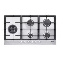 COOKTOP GLEM MATRIX SEMIPROFISSIONAL A GÁS 5 BOCAS INOX 86CM GLMGT951HIX 220