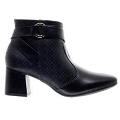 Bota Cano Curto Beira Rio Feminina-Feminino