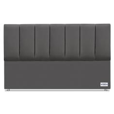 Cabeceira South Veluto Cinza Sup King (11x195x125) - Ortobom