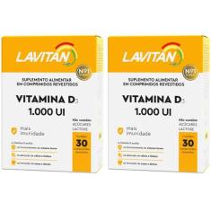 Kit 2 Lavitan Vitamina D3 1000Ui Com 30Cpr - Cimed