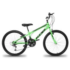 Bicicleta Infantil Aro 24 Alumínio KOG Masculina 18v Shimano