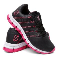 Tenis Feminino Esportivo Para Caminhada Ultra Leve Ortopêdico-Feminino