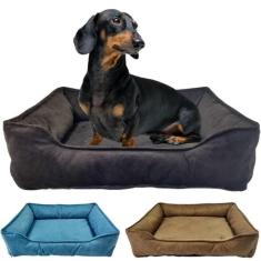 Cama Pet Luxo Macia Para Cachorro E Gato Suede M - Dog Cat Store