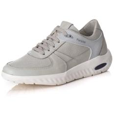 Tênis Casual Leve Sneaker Conforto Masculino - Free Store, 38, Gelo, M