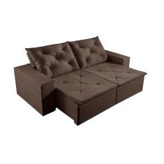 Sofá 5 Lugares Retrátil e Reclinável Martins M-181 Veludo