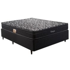Cama Box de Casal Herval Troya, Molas Bonnel, 59x138x188 cm