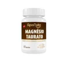 Magnésio Taurato (Taurina) 730Mg 60 Cápsulas Apisnutri