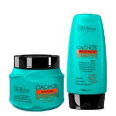 Kit Cachos Mascara e Creme de Pentear Forever Liss - Forever Liss Prof