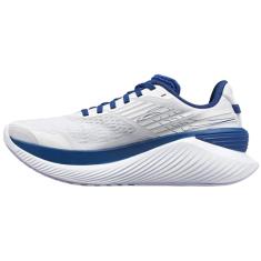 Saucony Tênis de corrida feminino Endorphin Shift 3, Branco/índigo, 36