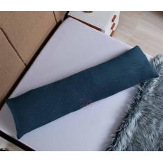 Travesseiro Corpo 100% Silicone Xuxão 1,40x40 Capa Plush Cores - Bella