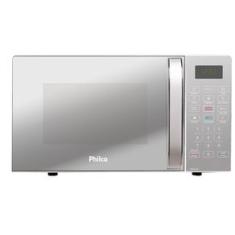 Micro-ondas Philco 20 Litros com Revestimento Limpa Fácil Porta Espelhada Branco PMO23EB – 220 Volts 220