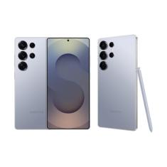 Celular Samsung Galaxy S25 Ultra 5G, 256GB, 12GB RAM, Câmera Quádrupla de 200+50+10+50, Tela Grande de 6.9", Titânio Azul