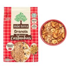 Granola Tradicional Com Castanhas Brasileiras Vegana - Mãe Terra 800g