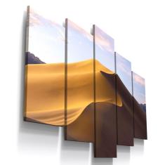 Quadros Decorativos Deserto Dunas Areia Sala Hall 