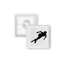 Skating Winter Sport Kit de atualização para jogos com teclado mecânico PBT
