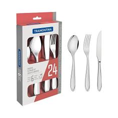 Faqueiro Aço Inox 24 Pç Tramontina Inox