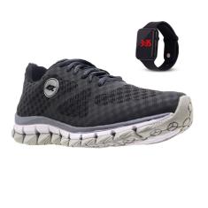 Kit Tênis Asc Lege Front para Treinos Leves, Academia e Esportes + Relógio Led-Unissex