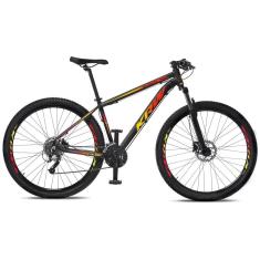 Bicicleta Aro 29 KRW Alumínio Shimano 24V Freio a Disco hidráulico S41