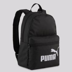 Mochila Puma Phase Small Juvenil Preta, Único