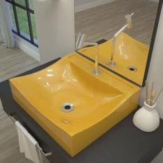 Kit Cuba Q440 com Torneira Pratika 1060 Metal e Válvula 1 Pol. Sifão pvc e Flexível Compace