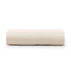 Lençol Casal Cintilante Percal 180 Fios 100% Algodão Sem Elástico - Palha