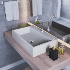 Kit Cuba RT55 Com Torneira Pratika 1060 Metal 1/4 Volta Compace