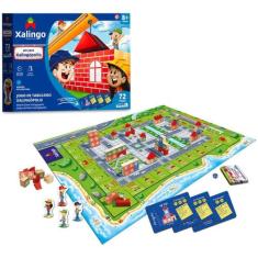 Jogo de Tabuleiro Xalingópolis com 72 Peças - Xalingo