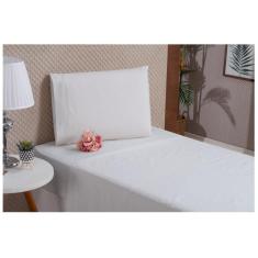 Jogo De Cama Com Lençol Para Cobrir Macio Solteiro Branco